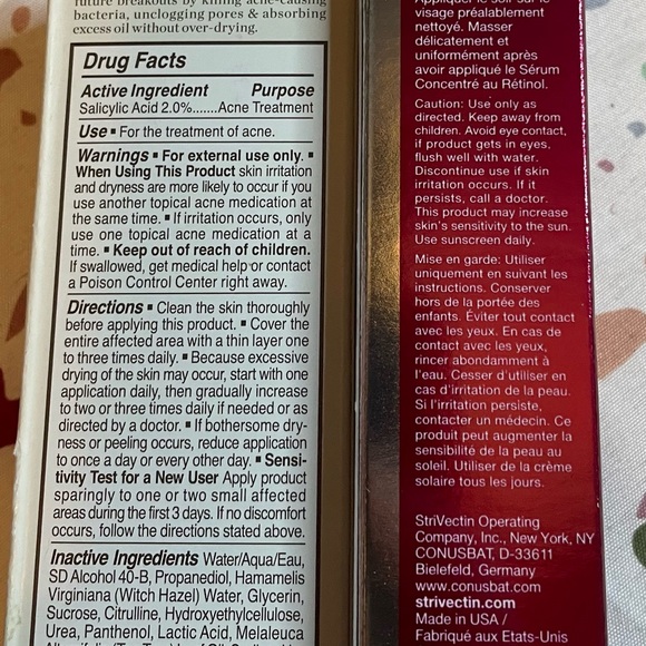 Pericone MD Acne Relief and StriVectin Night Nuit bundle - Picture 2 of 5